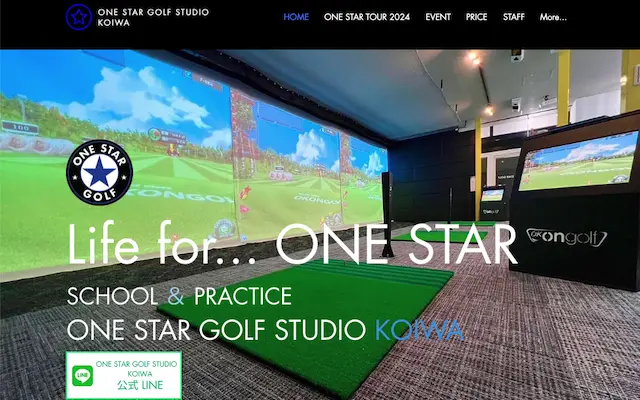 ONE STAR GOLF STUDIOの画像