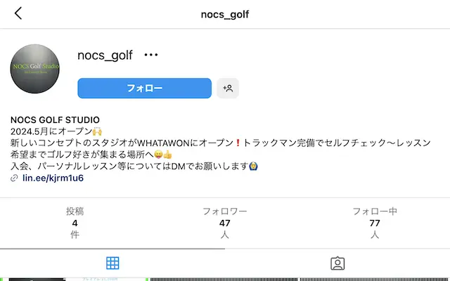 NOCS Golf Studioの画像